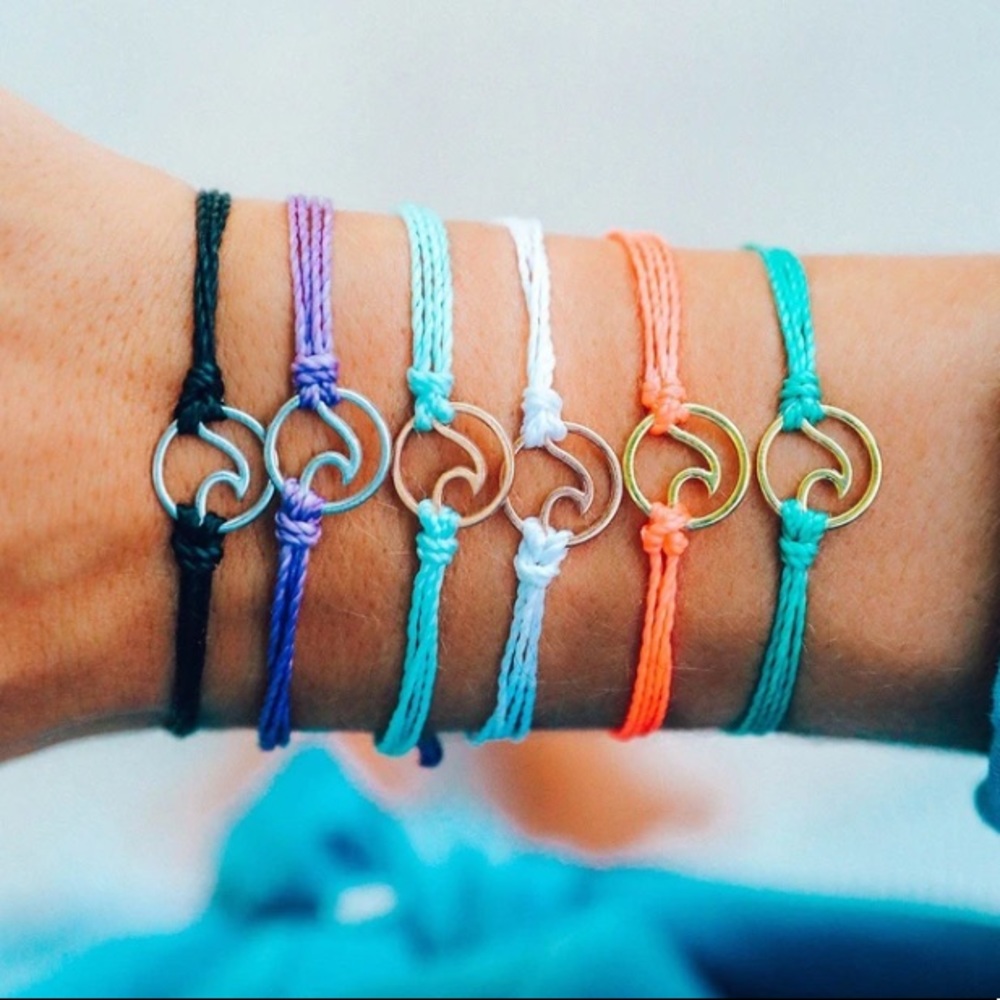 Pura Vida Bracelet & Compass Ring, & stickers NWT - Picture 7 of 7